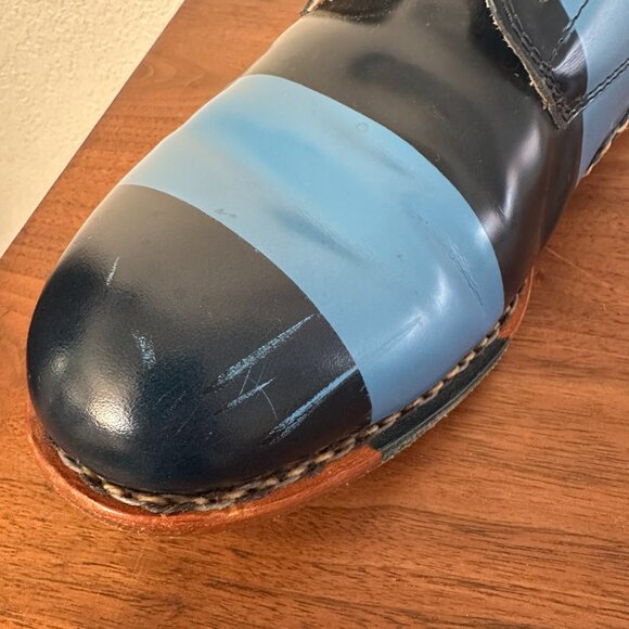 Office of Angela Scott Mr. Smith EU43 US M10 W11.5 Black and Blue Oxford - Picture 5 of 10